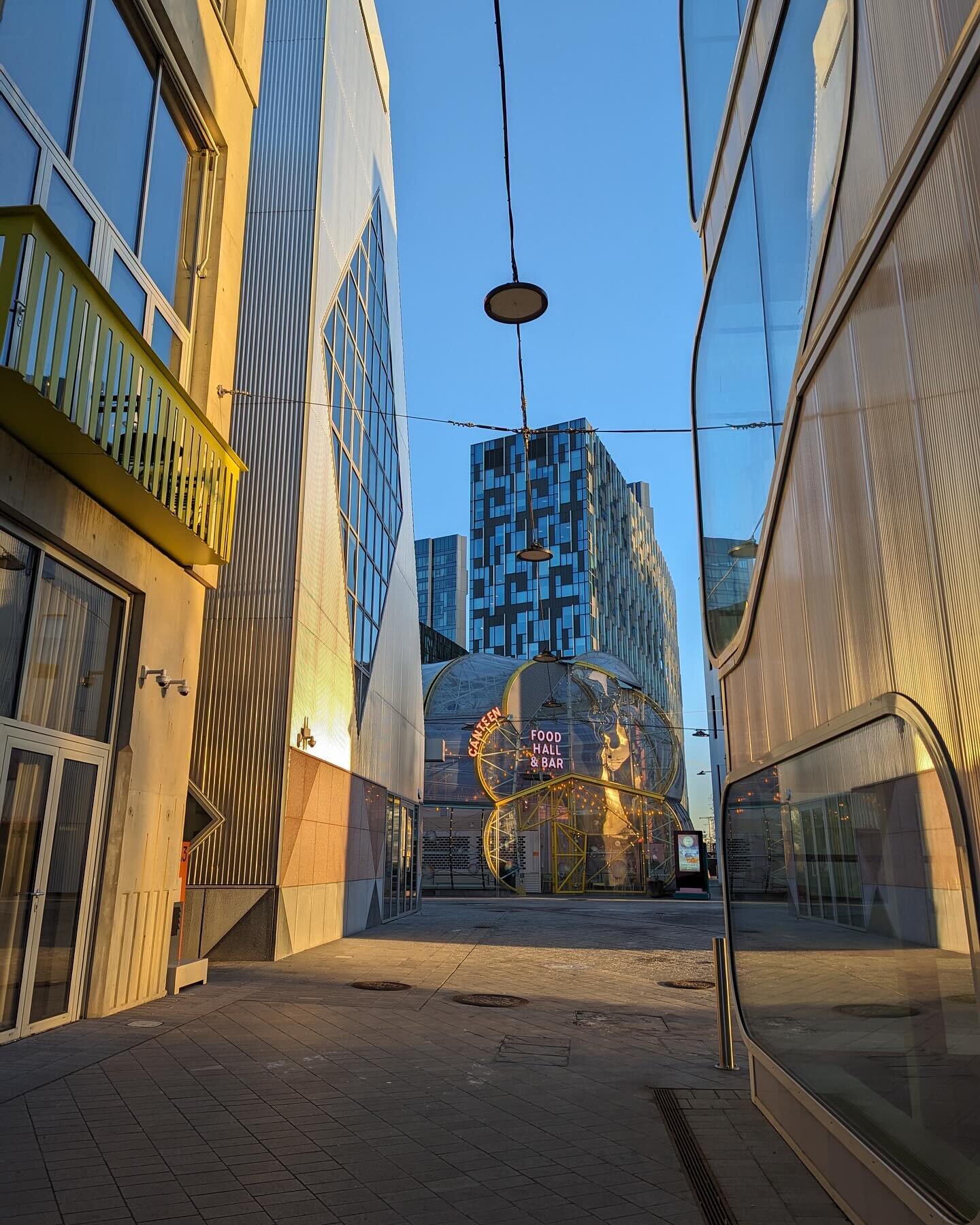 Dawn &amp; Dusk in the Design District. We&rsquo;re in the heart of it! If you&rsquo;ve never been to Method Studio, these images are taken just outside the space.